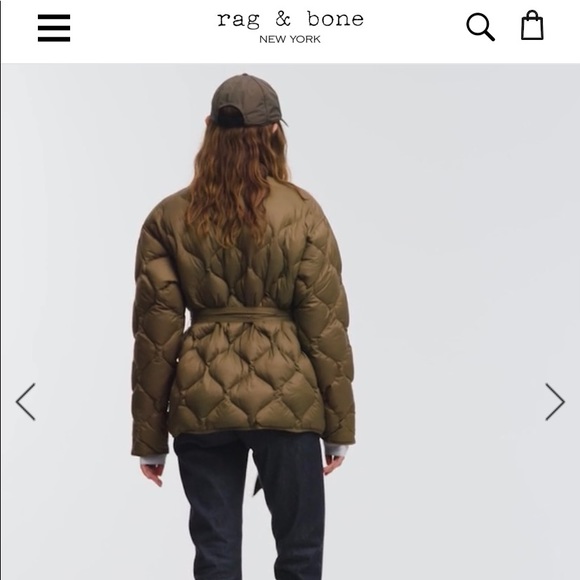 NWT Rag & Bone Rudy Quilted Down Jacket - Picture 4 of 9